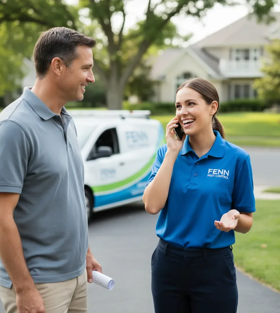 Fenn Pest Control customer support in China Spring